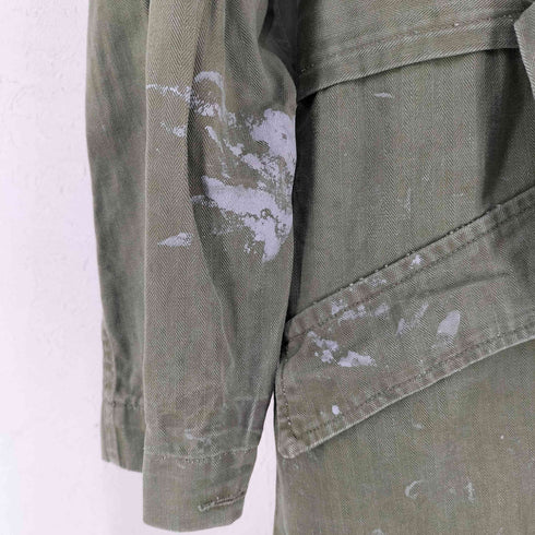ユーエスアーミー U.S. ARMY M-43 SUIT HERRINGBONE TWILL O.D.7. Special One Piece メンズ S