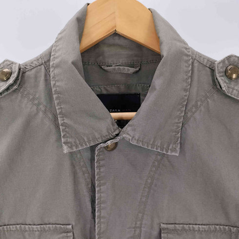 ザラマン ZARA MAN ミリタリーシャツジャケット メンズ JPN:M
