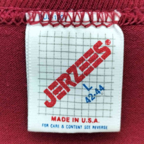 ジャージーズ JERZEES USA製 シングルステッチ ニットTシャツ メンズ import:L