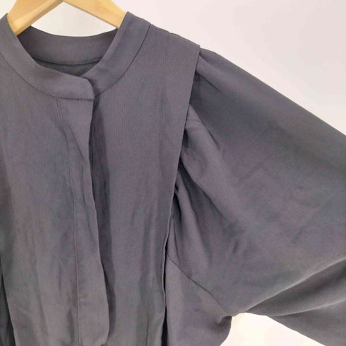 ケイビーエフ KBF 23AW ハイネック ボリューム スリーブ ノーカラー チュニック レディース One size