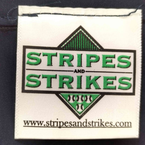 STRIPES STRIKES ハーフジッププルオーバー メンズ