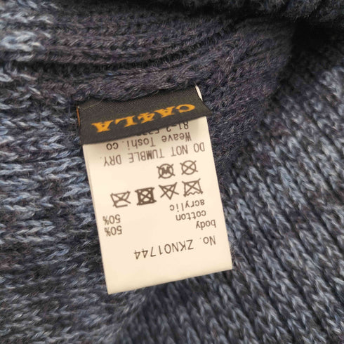 カシラ CA4LA Zukin ケーブル ニットキャップ ビーニー メンズ