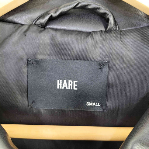 ハレ HARE フェイクレザージャケット メンズ JPN:S