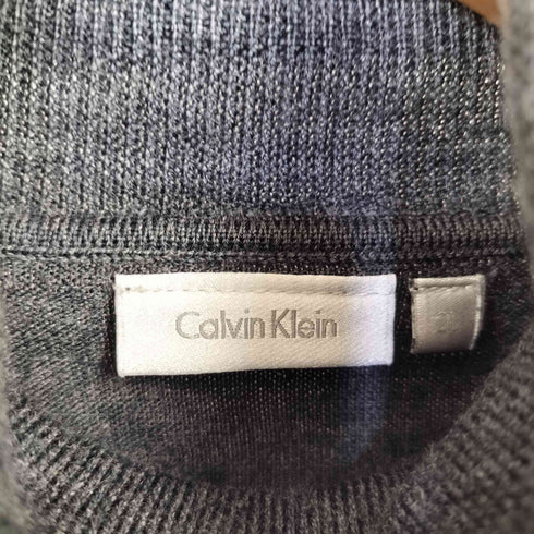 カルバンクライン CALVIN KLEIN ウール タートルネックニット メンズ 2L