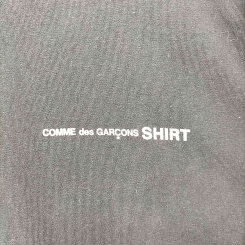 コムデギャルソンシャツ COMME des GARCONS SHIRT ロゴプリント クルーネック L/S Tシャツ メンズ JPN:L