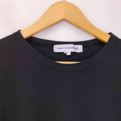 コムデギャルソンシャツ COMME des GARCONS SHIRT ロゴプリント クルーネック L/S Tシャツ メンズ JPN:L