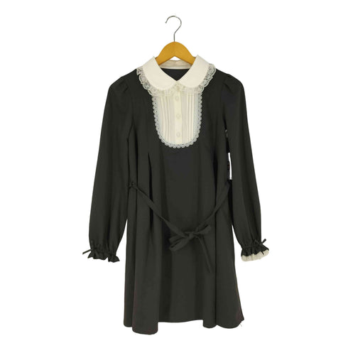 シークレットハニーバイハニーバンチ Secret Honey by Honey Bunch フリルレース ハーフボタン ワンピース レディース JPN:2