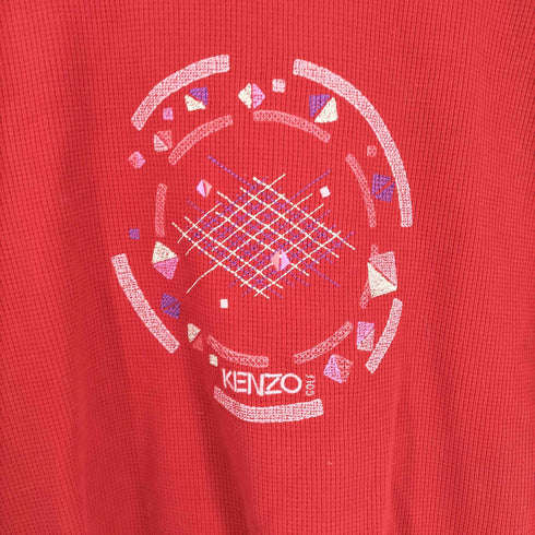 ケンゾーゴルフ KENZO GOLF フロント刺繍 L/S サーマル メンズ JPN:2