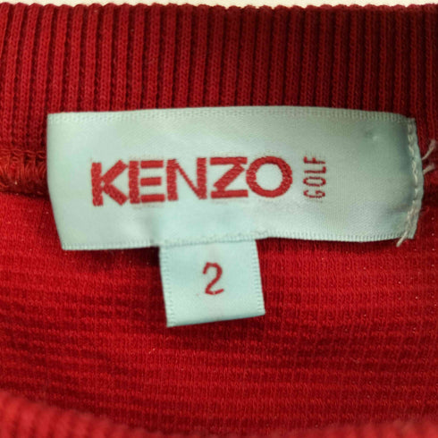 ケンゾーゴルフ KENZO GOLF フロント刺繍 L/S サーマル メンズ JPN:2