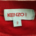 ケンゾーゴルフ KENZO GOLF フロント刺繍 L/S サーマル メンズ JPN:2