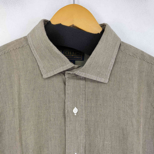 チャップスラルフローレン CHAPS RALPH LAUREN 80S ピンストライプ L/S シャツ メンズ 2L