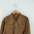 LAUER LEATHER ヌバック レザージャケット メンズ import:L