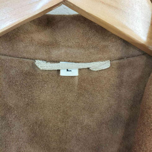 LAUER LEATHER ヌバック レザージャケット メンズ import:L