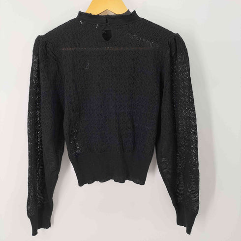 ザラ ZARA 花柄レースブラウス レディース import:M