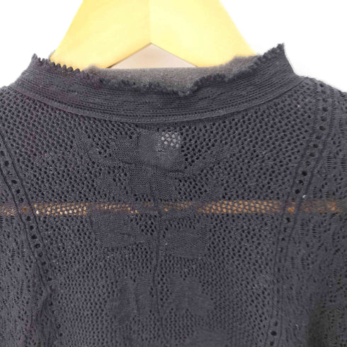 ザラ ZARA 花柄レースブラウス レディース import:M
