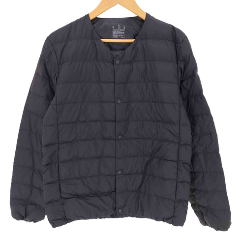 ムジルシリョウヒン 無印良品 軽量ダウン ノーカラージャケット メンズ JPN:M