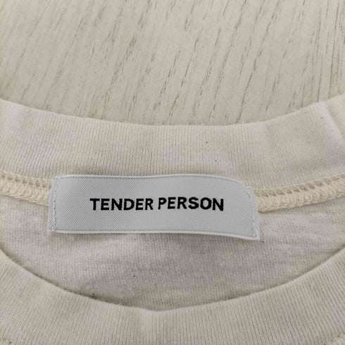 テンダーパーソン TENDER PERSON REBIRTH TEE MUSK FANGS メンズ