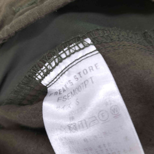 フリークスストア FREAKS STORE ワイドストレート カーゴパンツ メンズ JPN:S