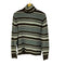 アーペーセー A.P.C. 80-90S フランス製 ウールアクリル タートルネックボーダーニット メンズ import:S