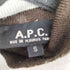 アーペーセー A.P.C. 80-90S フランス製 ウールアクリル タートルネックボーダーニット メンズ import:S
