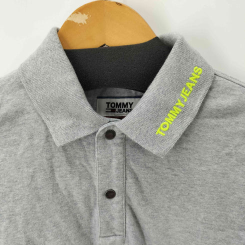 トミージーンズ tommy jeans REGUAR FIT 襟ロゴ刺繍 ポロシャツ メンズ JPN:S