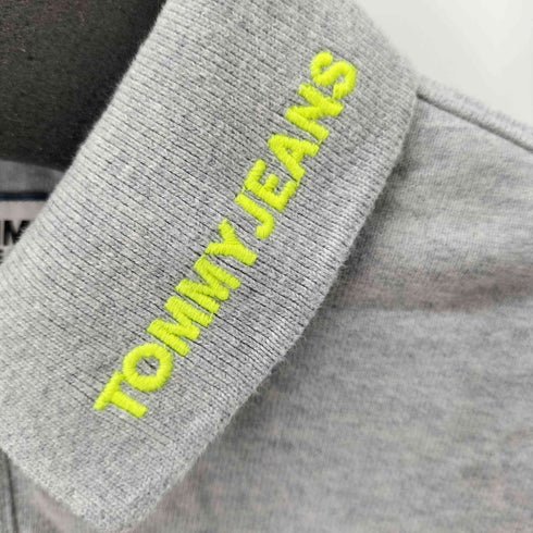 トミージーンズ tommy jeans REGUAR FIT 襟ロゴ刺繍 ポロシャツ メンズ JPN:S