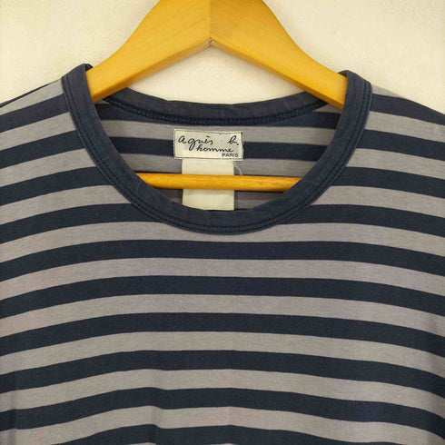 アニエスベーオム Agnes b.homme 80S L/S ボーダーTシャツ メンズ