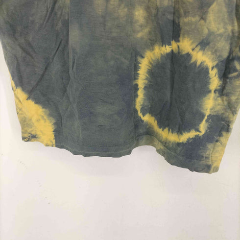 シングルステッチ タイダイクルーネックTシャツ メンズ