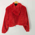 フォーエバー21 FOREVER 21 クロップドフリースパーカー レディース import:S