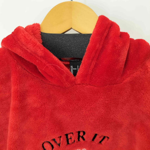 フォーエバー21 FOREVER 21 クロップドフリースパーカー レディース import:S