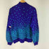 ST.JOHN USA製 総柄ハイネックニット メンズ import:M