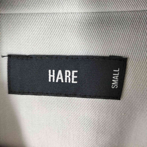ハレ HARE レーヨン混 ベルテッドテーラードジャケット メンズ import:S