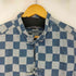 バルオリジナルレネゲイヅ Bal Original Renegades ブロックチェック L/S デニムチャイナシャツ メンズ import:M