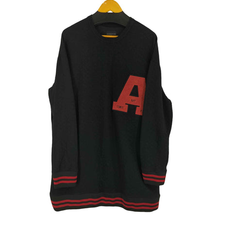 AVEC CES FRERES フロントロゴ L/S コットンワンピース レディース import:L