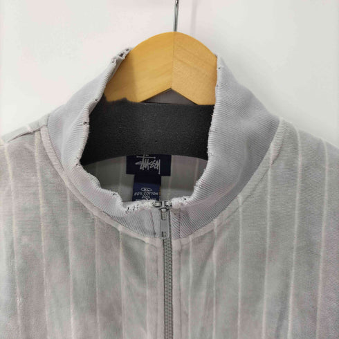 ステューシー Stussy 90S Old STUSSY オールドステューシー ストライプベロアトラックジャケット メンズ JPN:XL
