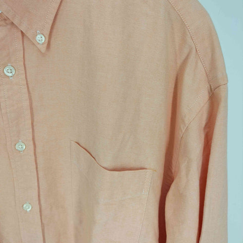 ギャップ Gap 00S OLD デカタグ THE BIG OXFORD ボタンダウン オックスフォード シャツ メンズ import:L