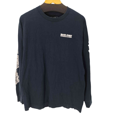 パスポート PASSPORT L/S TEE メンズ JPN:L