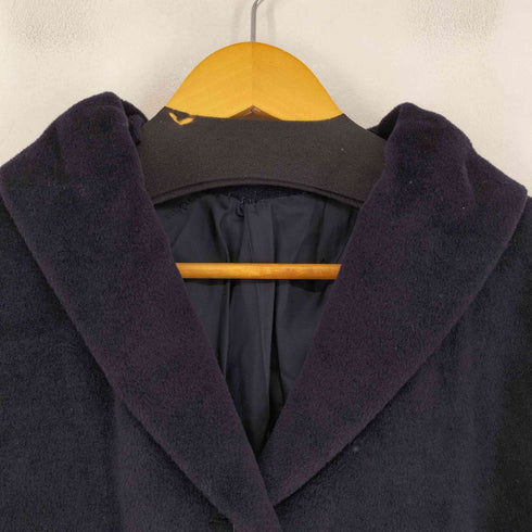 マックスマーラ MAX MARA イタリア製 SPORT MAX カシミヤ混 ショールカラーコート レディース 36