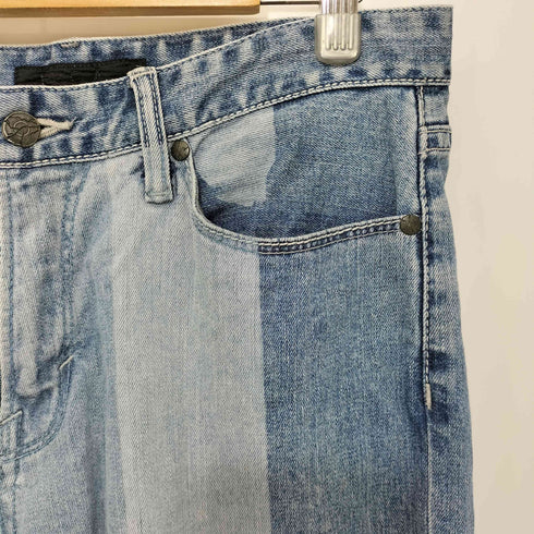 フーガ FUGA パネル切替デザインストレートデニムパンツ メンズ 44