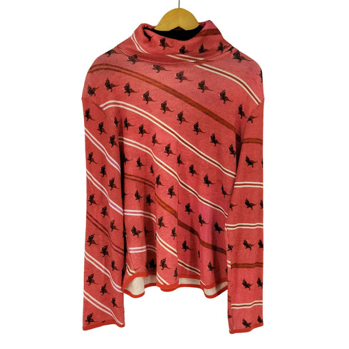 DINO WORKS 総柄タートルネック L/S サーマル メンズ FREE