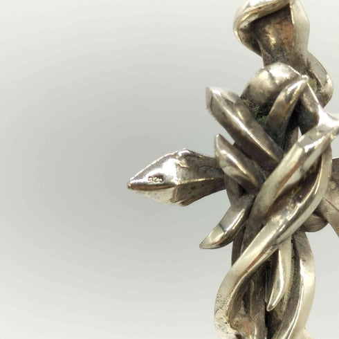 m's collection 925刻印 TENTACLES CROSS PENDANT メンズ