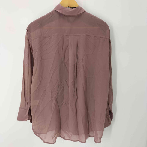シースルーL/S シャツ レディース import:L