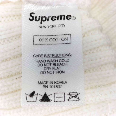 シュプリーム Supreme スモールボックスロゴニットキャップ メンズ