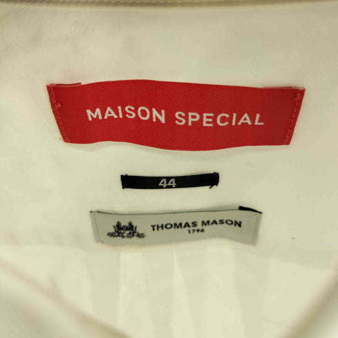 メゾンスペシャル MAISON SPECIAL レギュラーカラーシャツ メンズ 44