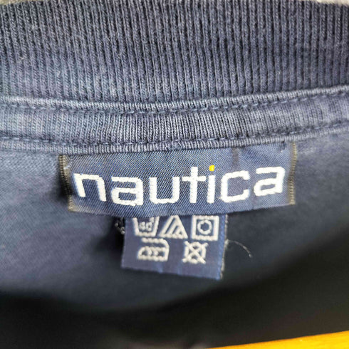 ノーティカ NAUTICA 90S フロントプリント S/S Tシャツ メンズ import:L