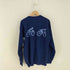 リー Lee USA製 サイクリング ハンドペイント スウェット メンズ import:XL