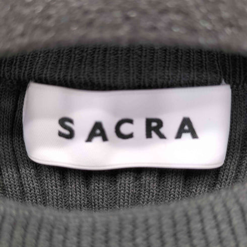 サクラ SACRA TWIST COTTON ST. RIB TOP レディース JPN:38