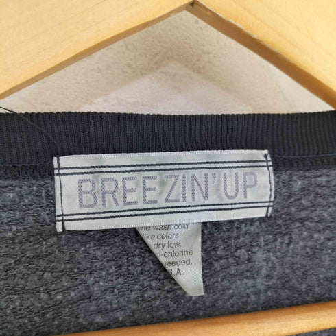 BREEZIN' UP USA製 NANTUCKET 製品染め スウェット メンズ import:XL