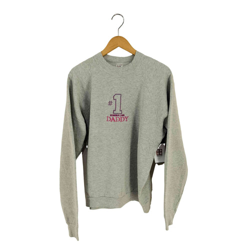 フルーツオブザルーム FRUIT OF THE LOOM USA製 NUMBER ONE DADDY ラグランスウェット メンズ import:XL