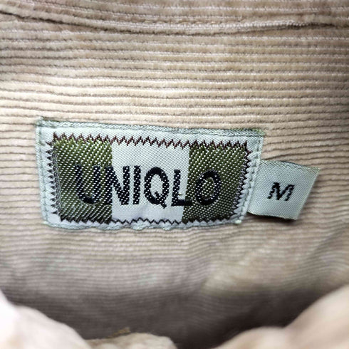 ユニクロ UNIQLO 90s 細畝コーデュロイシャツ メンズ JPN:M